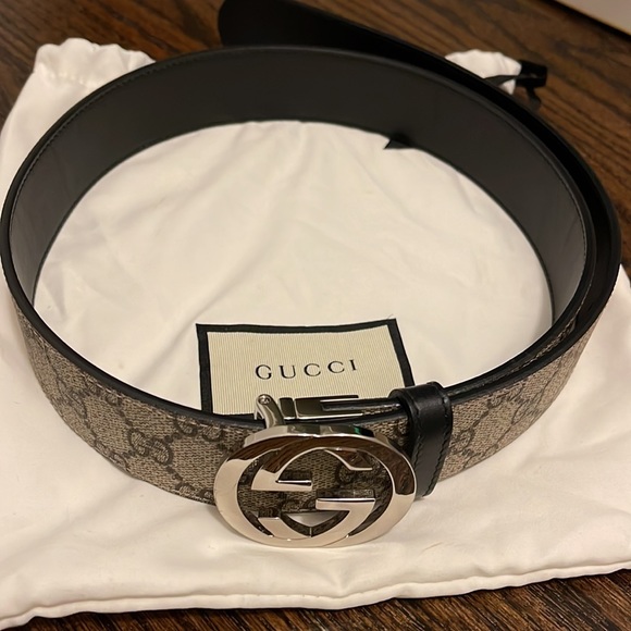 Reversible Unisex Reversible GG Supreme belt - Picture 4 of 9